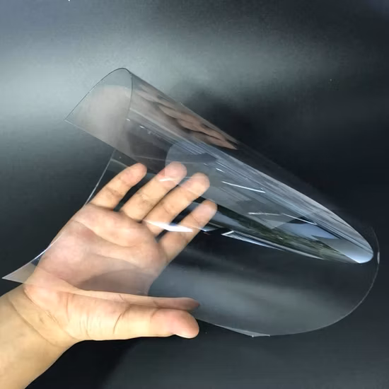 0,5 mm hochwertige, starre Haustierfolie, transparente Haustierfolie in Rolle