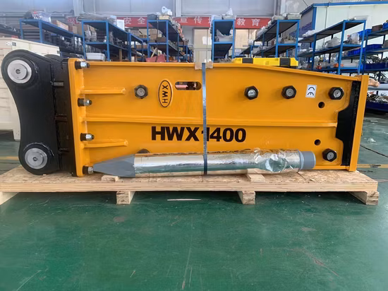 Lieferant von Baggerbrechern Hwx1400 Hersteller von hydraulischen Hammerhydraulikhämmern