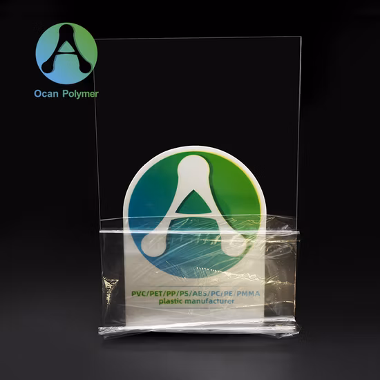 PC PVC Pet PP PS Polypropylenfolie Laminierfolie Lebensmittelverpackung Rollfolie Umweltschutzfolie Folie mit Hochtemperatur-Flammschutzmittel