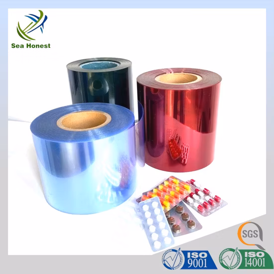 Hochwertige PVC/PVDC-Farbfolie für Blisterverpackungen